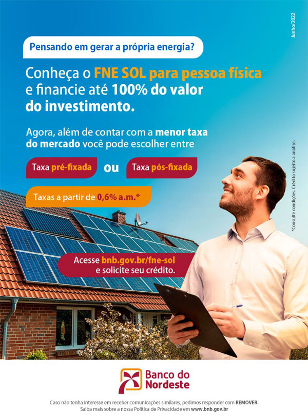 FNE Sol – Banco do Nordeste